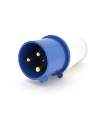 Вилка кабельна SF-023, 3 контакту, 2Р + E, 32А, 380V, IP44