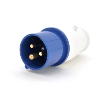 Вилка кабельна SF-013, 3 контакту, 2Р + E, 16А, 380V, IP44