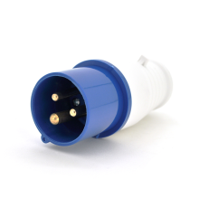 Вилка кабельна SF-013, 3 контакту, 2Р + E, 16А, 380V, IP44