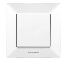 Вимикач Panasonic Arkedia Slim одноклавішний, білий