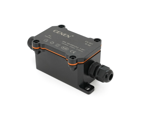 Водонепроникна коробка CN801-2 PG7 (3-6.5mm), 1-4 контакти, 70 х 40 х 40 мм, IP68