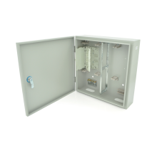 Розподільча шафа Merlion ML-OP-S240-SC 72-канальна, SC Simplex adapter, матеріал Cold Steel (550*450*120мм)