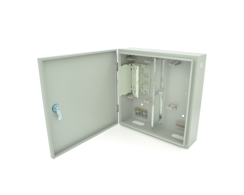 Розподільча шафа Merlion ML-OP-S240-SC 72-канальна, SC Simplex adapter, матеріал Cold Steel (550*450*120мм)