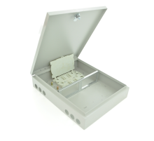 Розподільча шафа Merlion ML-OP-S238-SC 24-канальна, SC Simplex adapter, матеріал Cold Steel (310*300*110мм)