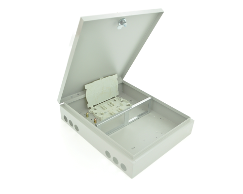 Розподільча шафа Merlion ML-OP-S238-SC 24-канальна, SC Simplex adapter, матеріал Cold Steel (310*300*110мм)