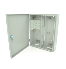 Розподільча шафа Merlion ML-OP-S241-SC 96-канальна, SC Simplex adapter, матеріал Cold Steel (550*450*120мм)