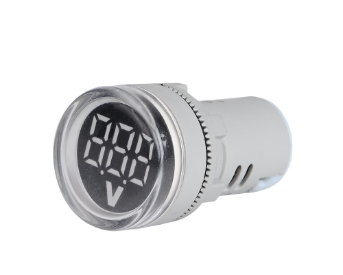 Цифровий вольтметр ST16V, діапазон вимірювань 60-500V, White