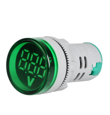 Цифровий вольтметр ST16V, діапазон вимірювань 60-500V, Green