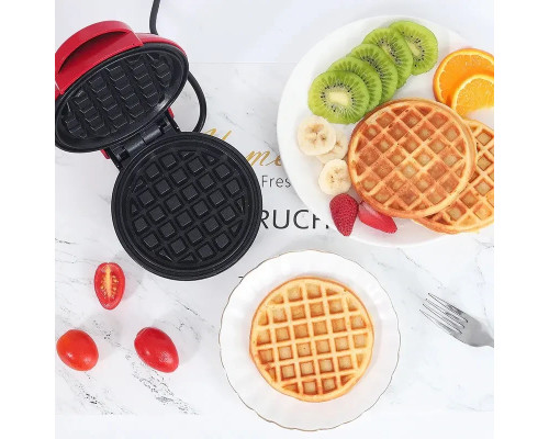Вафельница мини для бельгийских вафель Mini Waffle Maker