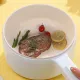 Электрическая кастрюля с крышкой и ручкой 37см, 1,6л, от сети, Белая / Портативная электрокастрюля / Миниварка
