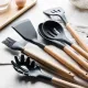 Набор кухонных принадлежностей из 12 предметов Kitchen Set RD-1204 серый