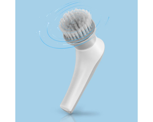 Щітка для миття посуду з насадами акумуляторна Electric Cleaning brush