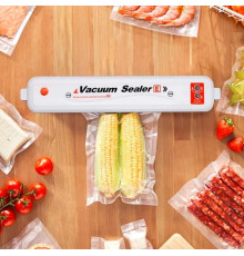 Вакуумный упаковщик продуктов Vacuum Sealer кухонный вакууматор для дома прибор для вакуумной упаковки еды,