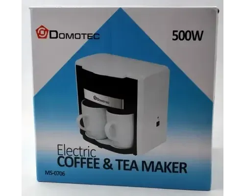 Кавоварка DOMOTEC MS0706 Біла Кавоварка DOMOTEC MS0706 Біла