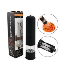 Электрическая мельница для специй salt and pepper mills black salemarket