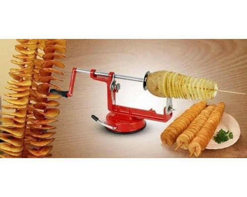 Машинка для резки картофеля спиралью SPIRAL POTATO SLICER Чипсы Top Trends TM-119 Машинка для резки картофеля спиралью SPIRAL POTATO SLICER Чипсы Top Trends TM-119