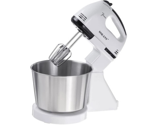 Миксер стационарный Sokany SK-6620 Stand Mixer 250W Миксер стационарный Sokany SK-6620 Stand Mixer 250W