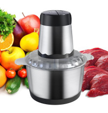 Измельчитель чаша 2 л 4 лезвия из нержавеющей стали Rainberg RB-2202 1300 Watt