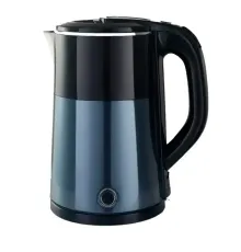 Электрочайник Domotec MS-5029 2000W 2 л нержавеющая сталь Синий