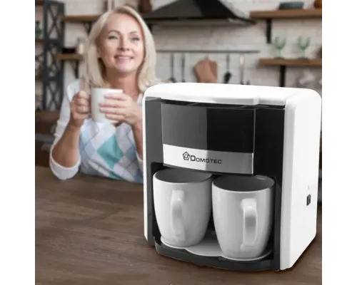 Кавоварка DOMOTEC MS0706 Біла Кавоварка DOMOTEC MS0706 Біла