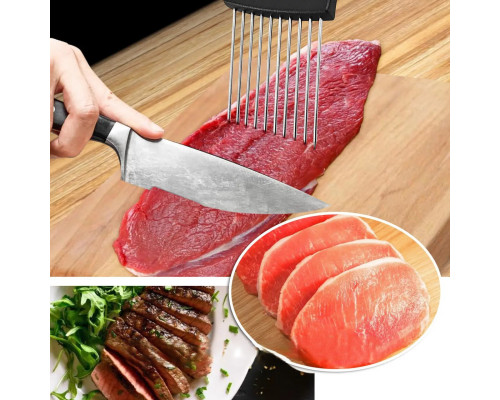 Держатель для резки продуктов универсальный из нержавеющей стали для резки Держатель для резки продуктов универсальный из нержавеющей стали для резки