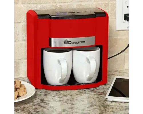 Кавоварка DOMOTEC MS0705 Червона Кавоварка DOMOTEC MS0705 Червона