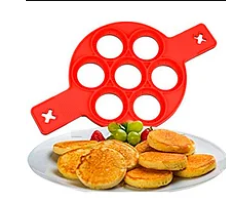 Силиконовая форма для оладий, блинов, яиц Flippin' fantastic АКЦИЯ