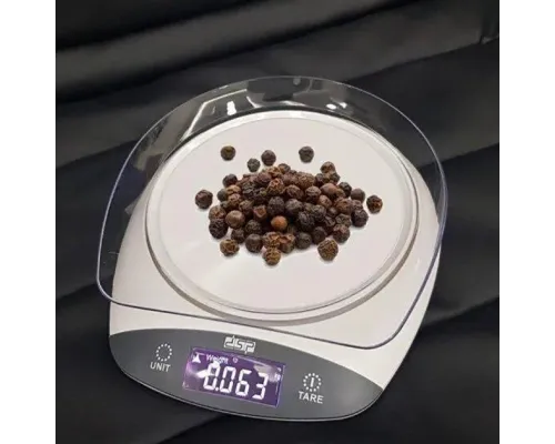 Ваги кухонні DSP KD-7003 цифрові зі знімною чашею до 3 кг Білі Ваги кухонні DSP KD-7003 цифрові зі знімною чашею до 3 кг Білі