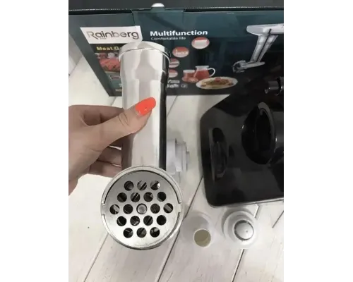 Электрическая мясорубка 4в1 Rainberg RB-676 с соковыжималкой, 3800W