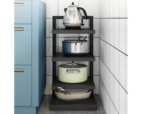 Кухонная полка для хранения кастрюль, 3 уровня Kitchen shelf for storing pots / Полка на кухню для посуды