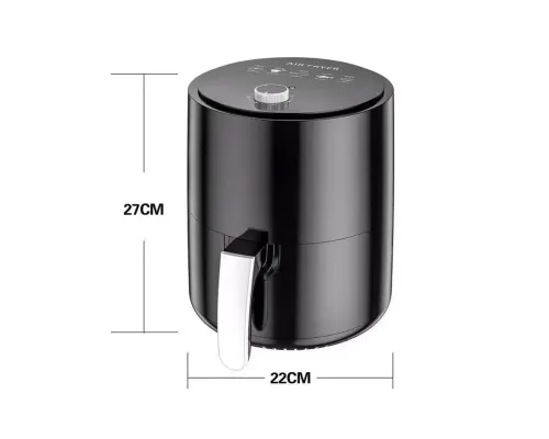 Мультипечь аэрогриль аэрофритюрница Air Fryer с антипригарным покрытием 3.2L