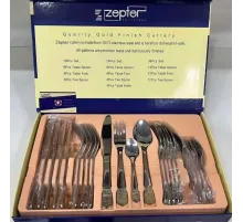 Набор посуды на 6 персон 24 штуки из нержавеющей стали Zepter ZP1001 Набор посуды на 6 персон 24 штуки из нержавеющей стали Zepter ZP1001