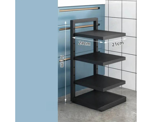 Кухонная полка для хранения кастрюль, 3 уровня Kitchen shelf for storing pots / Полка на кухню для посуды