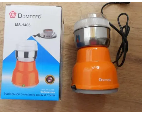 Кавомолка електрична Domotec MS-1406 220V/150W Кавомолка електрична Domotec MS-1406 220V/150W