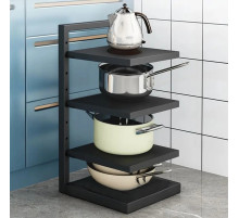 Кухонна полиця для зберігання каструль, 3 рівні Kitchen shelf for storing pots/Полиця на кухню для посуду