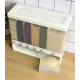 ОРГАЙЗЕР для сипких продуктів Assorted Grain Rice Bucket Диспенсер, з кнопкою дозатором для круп 6 секцій