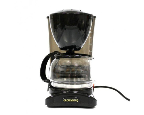 Капельная кофеварка Crownberg Cb 1563 800W со стеклянной колбой Капельная кофеварка Crownberg Cb 1563 800W со стеклянной колбой