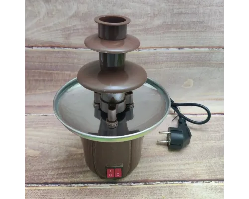 УЦЕНКА! Шоколадный фонтан мини Фондю Mini Chocolate Fondue Fountain (Надбито горлышко,нет упаковки 2071) УЦЕНКА! Шоколадный фонтан мини Фондю Mini Chocolate Fondue Fountain (Надбито горлышко,нет упаковки 2071)