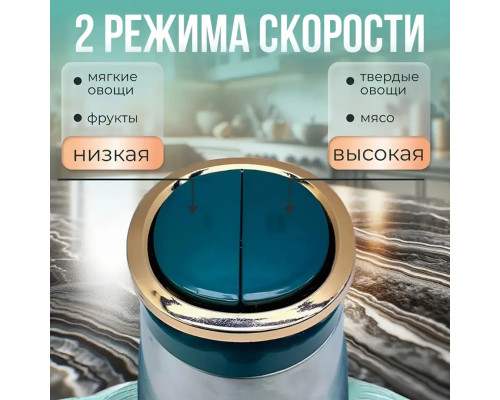Блендер-измельчитель электрический на 2 литра Opera Food Processor OP2001 Измельчитель на 350 Вт Блендер-измельчитель электрический на 2 литра Opera Food Processor OP2001 Измельчитель на 350 Вт
