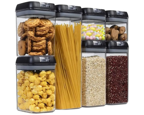 Набір контейнерів для їжі, 7 предметів, FOOD Storage Container Set 7 pcs Набір контейнерів для їжі, 7 предметів, FOOD Storage Container Set 7 pcs