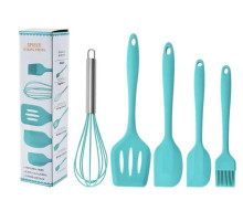 Набор силиконовых кухонных принадлежностей 5 предметов Baking Props