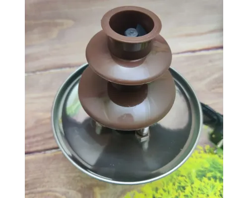 УЦЕНКА! Шоколадный фонтан мини Фондю Mini Chocolate Fondue Fountain (Надбито горлышко,нет упаковки 2071) УЦЕНКА! Шоколадный фонтан мини Фондю Mini Chocolate Fondue Fountain (Надбито горлышко,нет упаковки 2071)