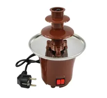 УЦЕНКА! Шоколадный фонтан мини Фондю Mini Chocolate Fondue Fountain (Надбито горлышко,нет упаковки 2071)