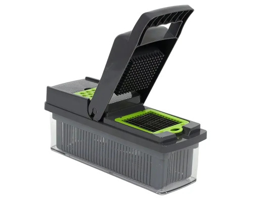Многофункциональная овощерезка с сменными насадками 14в1 Vegetable Salad Cutter Терка для овощей с контейнером Многофункциональная овощерезка с сменными насадками 14в1 Vegetable Salad Cutter Терка для овощей с контейнером