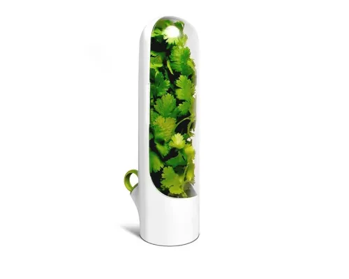Контейнер органайзер для хранения зелени 25*9,5 см в холодильник HERB SAVER HZ-11 для овощей