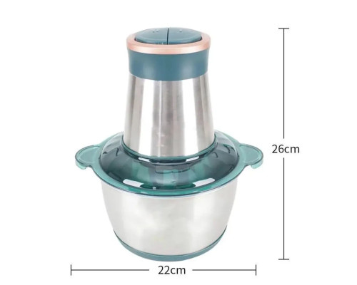 Блендер-измельчитель электрический на 2 литра Opera Food Processor OP2001 Измельчитель на 350 Вт Блендер-измельчитель электрический на 2 литра Opera Food Processor OP2001 Измельчитель на 350 Вт
