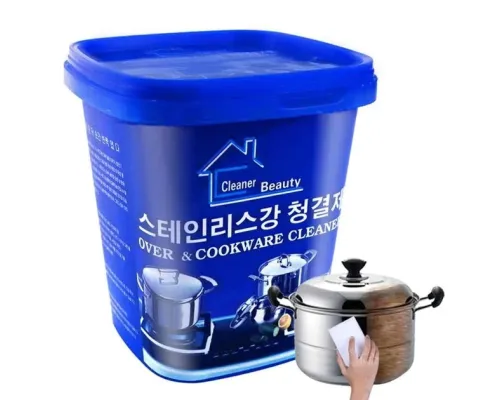 Универсальный порошок для чистки посуды Over & Cookware Cleaner Универсальный порошок для чистки посуды Over & Cookware Cleaner