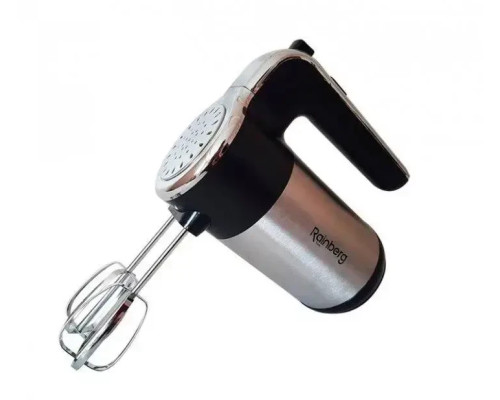 Миксер ручной Rainberg RB-2217 5 скоростей 500W Миксер ручной Rainberg RB-2217 5 скоростей 500W