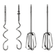 Миксер ручной Rainberg RB-1001 7 скоростей + насадки для теста
