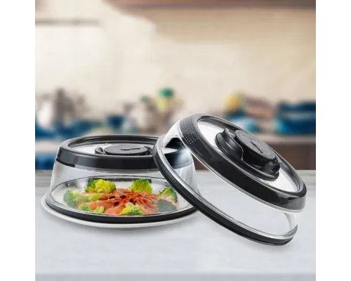 Многоразовая вакуумная крышка для хранения пищевых продуктов Stay Fresh Longer диаметром 25 см Многоразовая вакуумная крышка для хранения пищевых продуктов Stay Fresh Longer диаметром 25 см